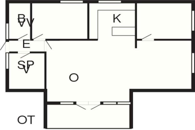 6 Person Holiday Home In Ansager Exteriör bild